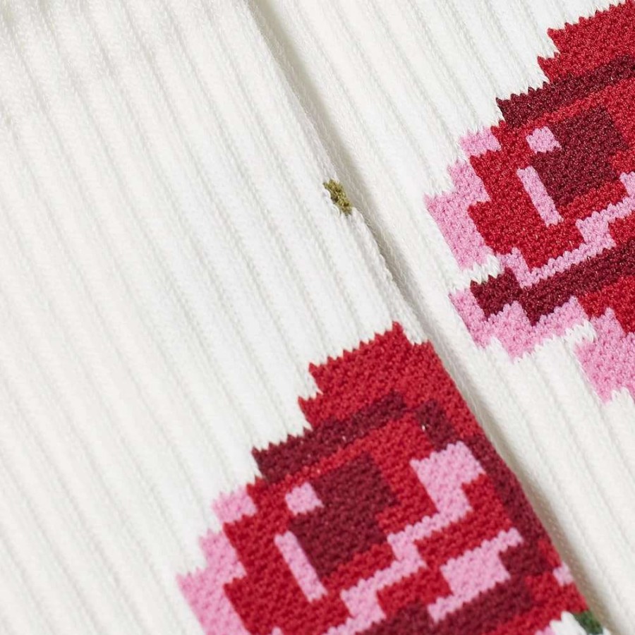 Accessories * | Socksss Pixel Flower Socks