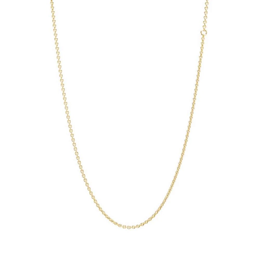 Accessories * | Tom Wood 18 Rolo Chain