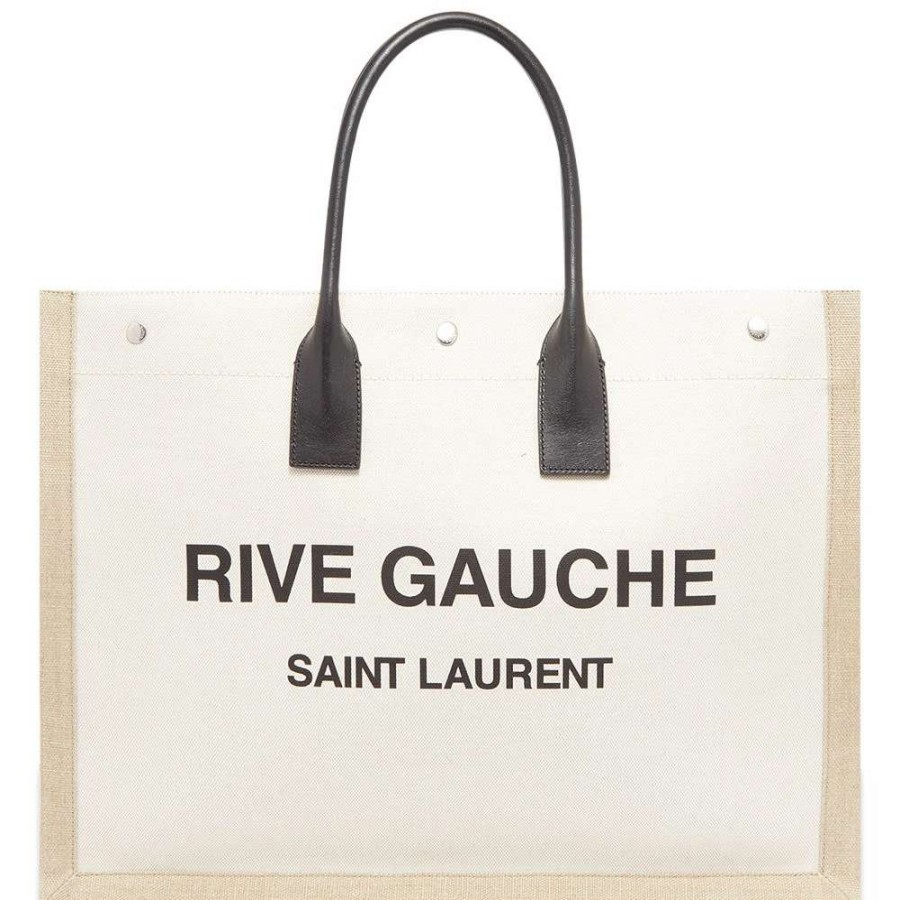 Accessories * | Saint Laurent Rive Gauche Tote Bag