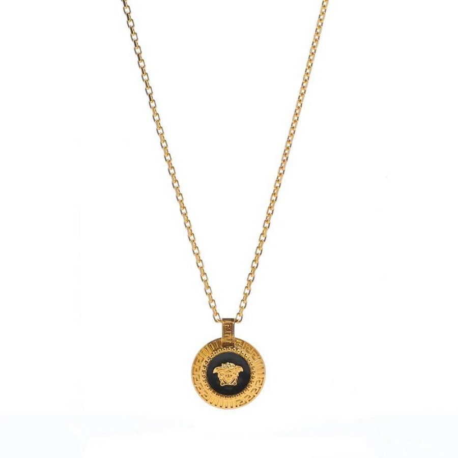 Accessories * | Versace Small Medusa Medallion Necklace