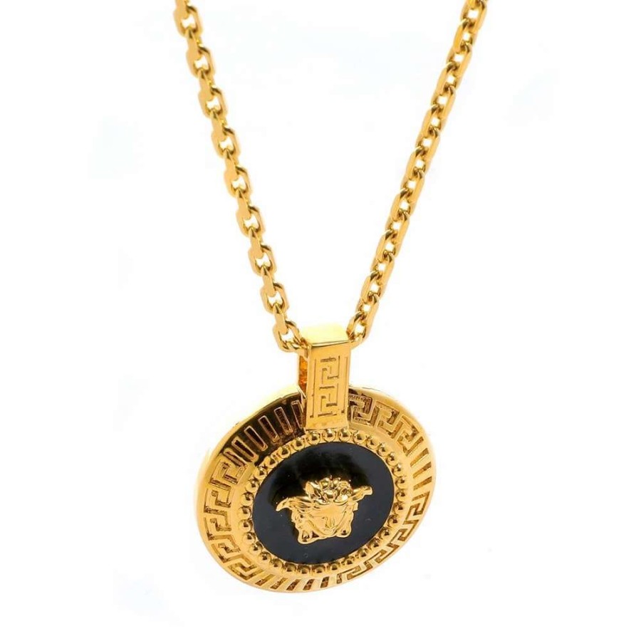 Accessories * | Versace Small Medusa Medallion Necklace