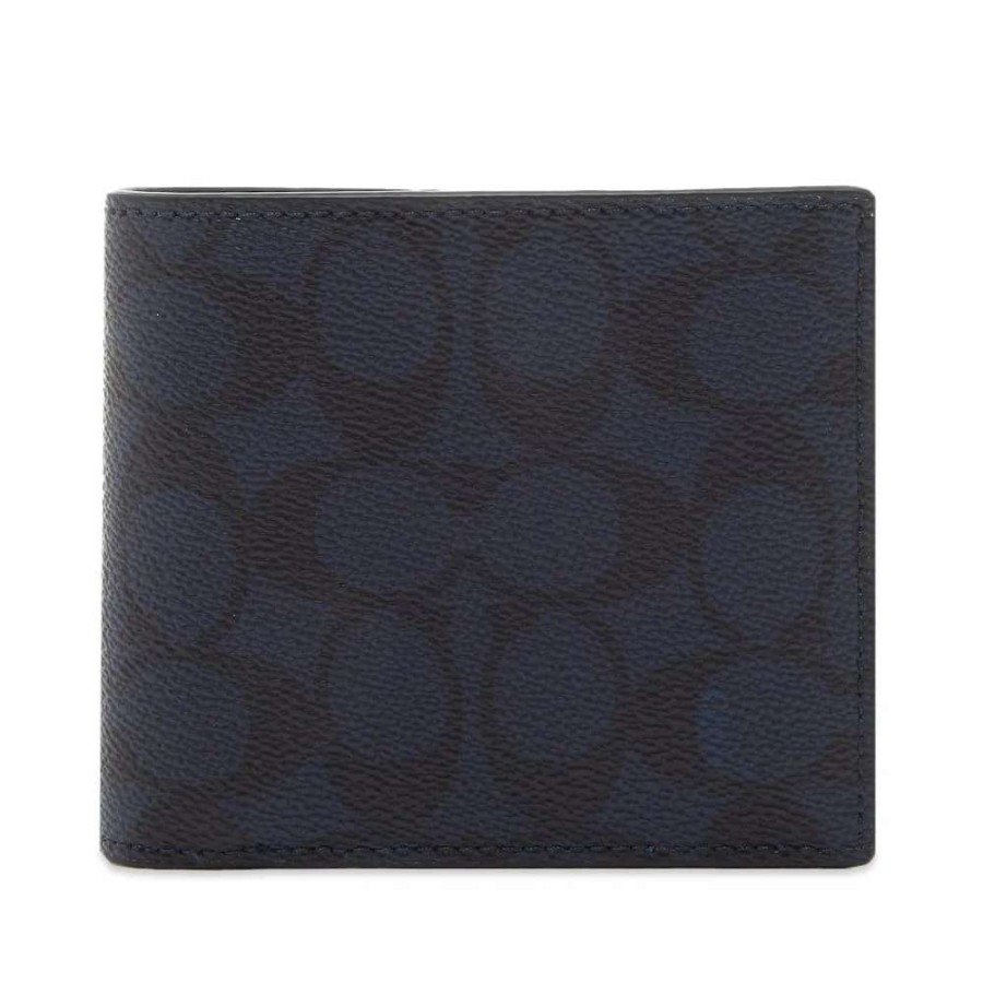 Accessories * | Coach Signature 3-In-1 Card Holder