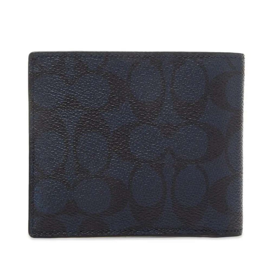 Accessories * | Coach Signature 3-In-1 Card Holder