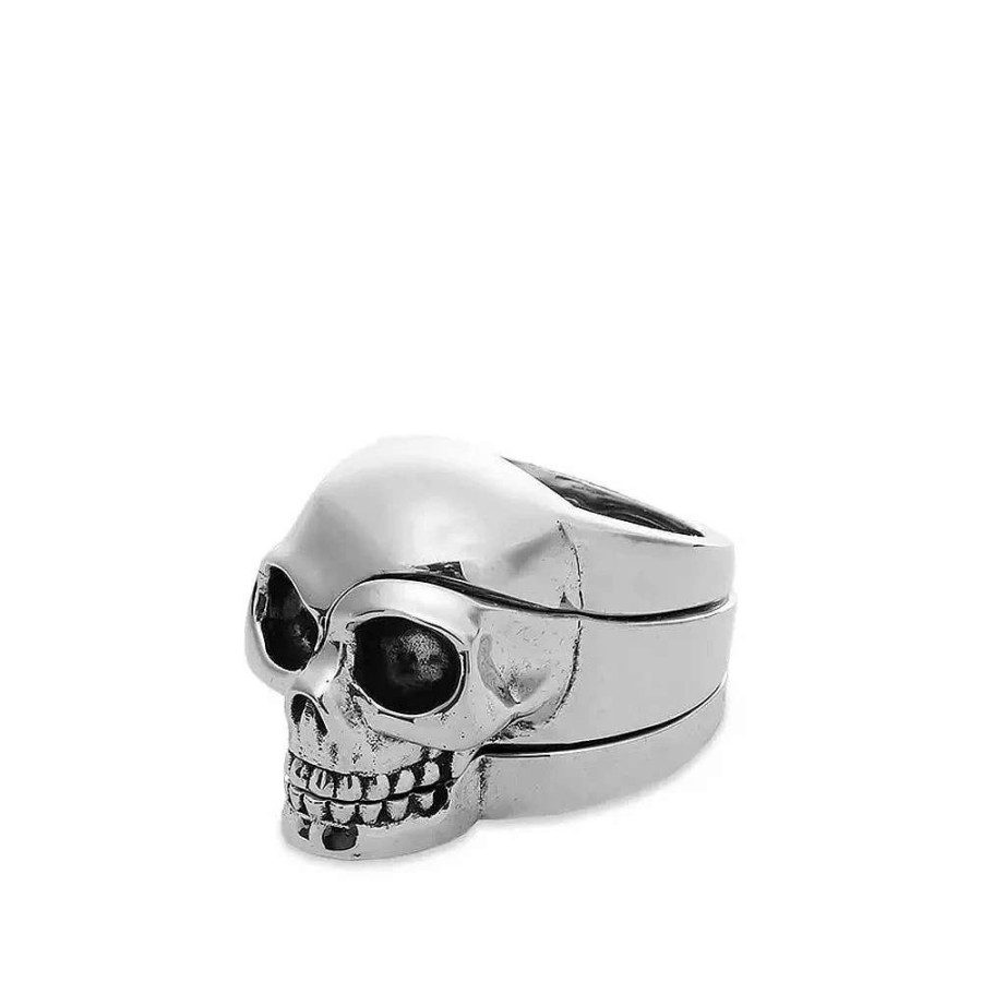 Accessories * | Alexander Mcqueen Skull Ring