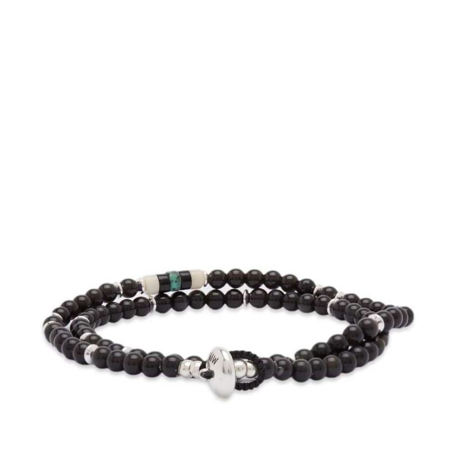 Accessories * | Mikia Double-Wrap Beads Bracelet