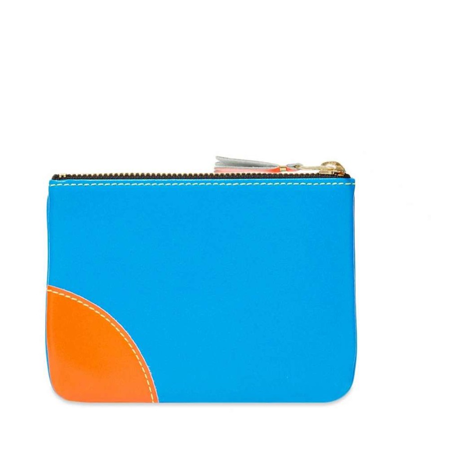 Accessories * | Comme Des Garcons Wallet Sa8100Sf Super Fluro Leather Wallet