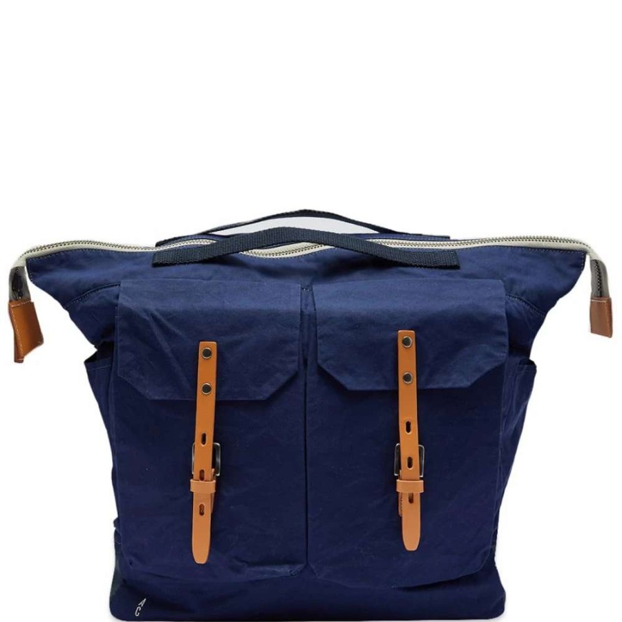 Accessories * | Ally Capellino Frank Waxed Cotton Rucksack