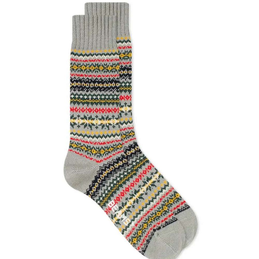 Accessories * | Beams Plus Fair Isle Sock