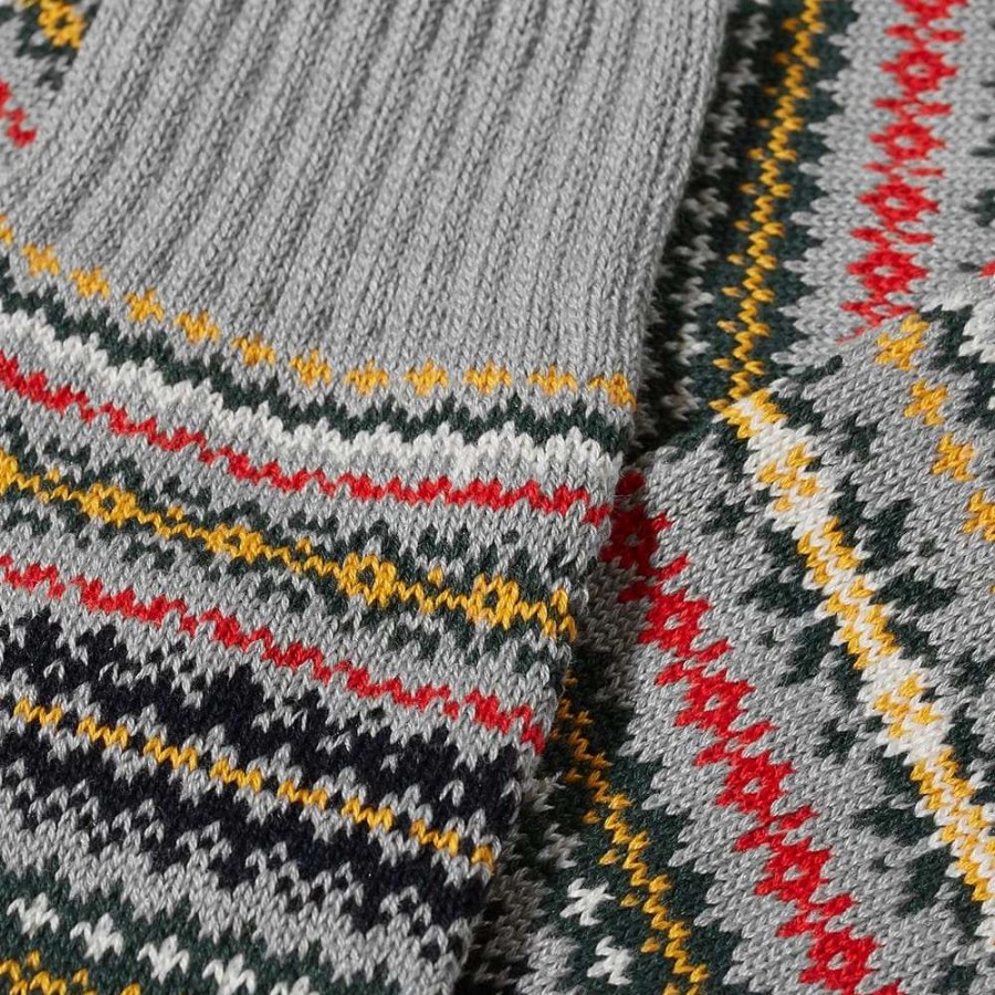 Accessories * | Beams Plus Fair Isle Sock