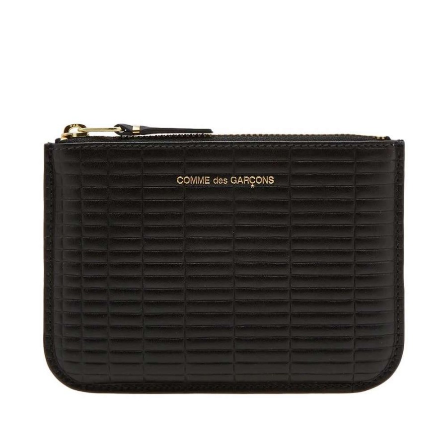 Accessories * | Comme Des Garcons Wallet Comme Des Garcons Sa8100Bk Brick Wallet