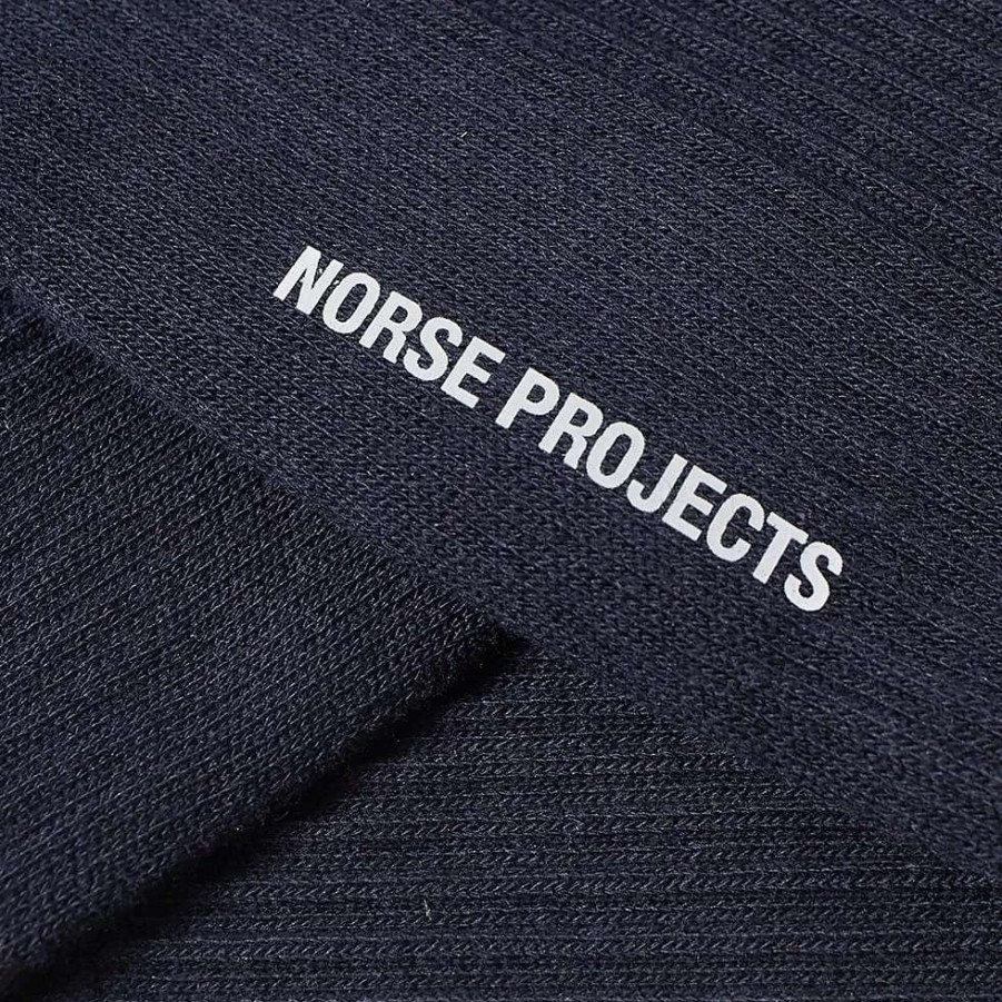 Accessories * | Norse Projects Bjarki Varsity N Sock