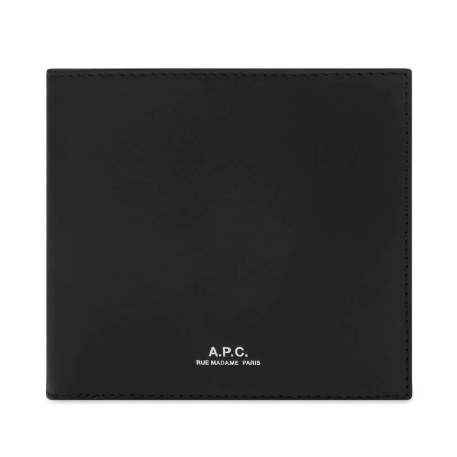 Accessories * | A.P.C. London Billfold Wallet