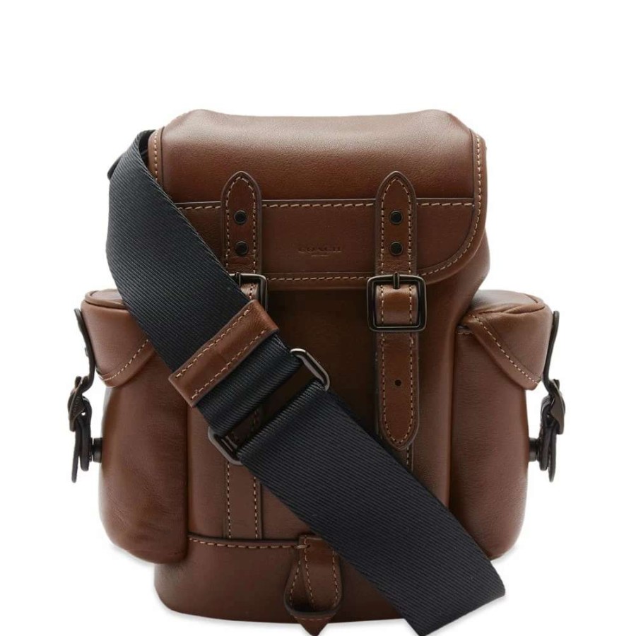 Accessories * | Coach Hitch Leather Backpack