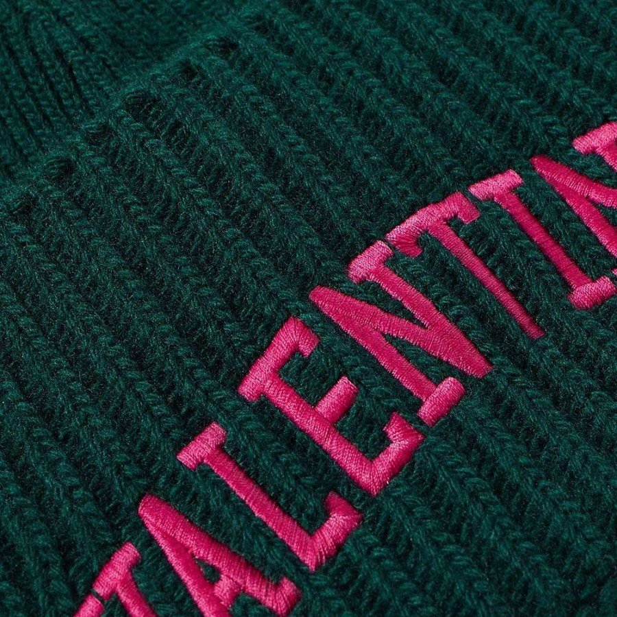 Accessories * | Valentino College Logo Beanie