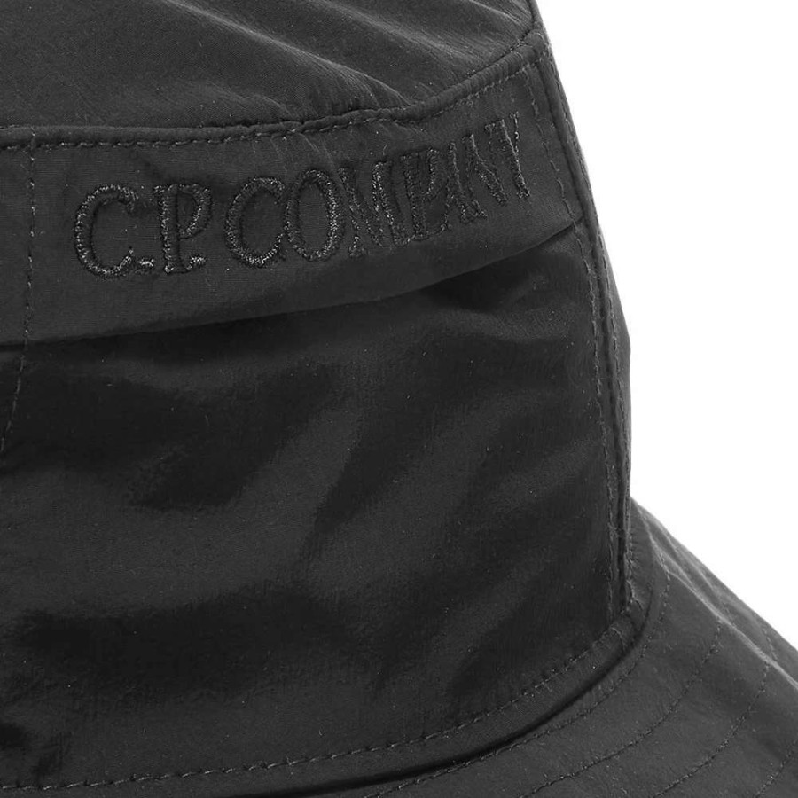 Accessories * | C.P. Company Chrome Bucket Hat