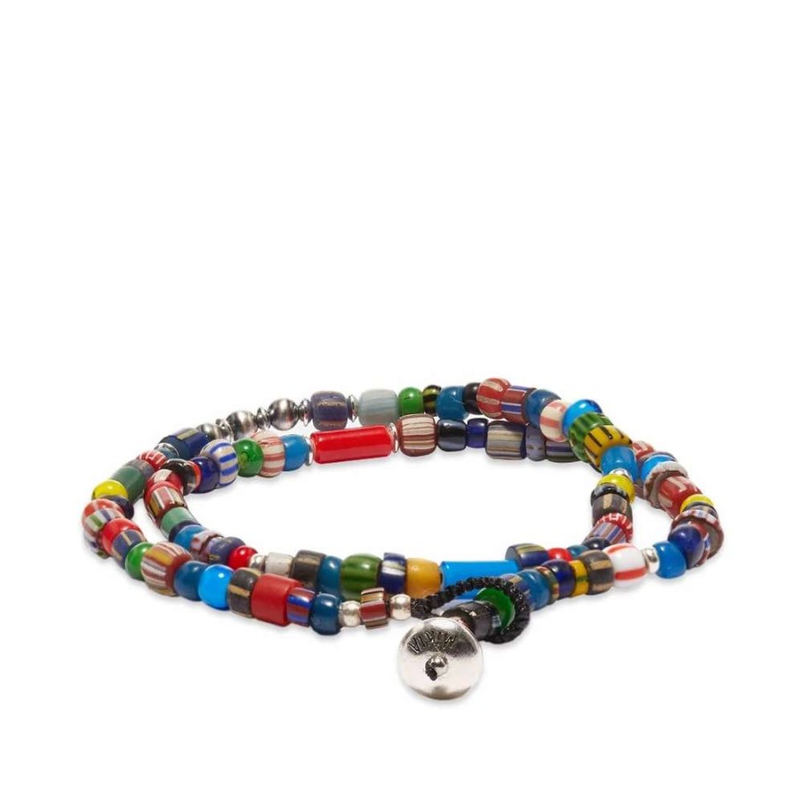 Accessories * | Mikia Double-Wrap Trade Beads Bracelet