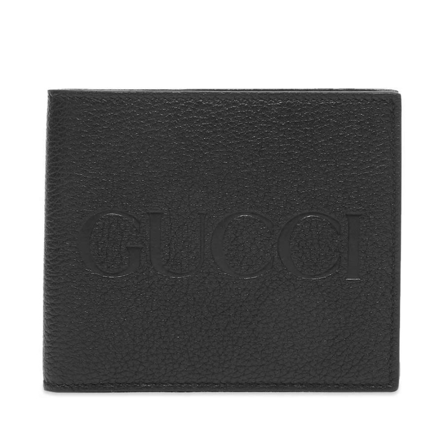 Accessories * | Gucci Embossed Gucci Wallet