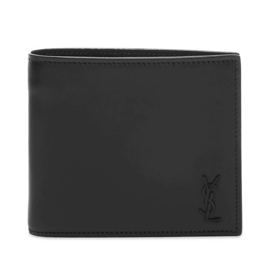 Accessories * | Saint Laurent Tiny Monogram East West Wallet