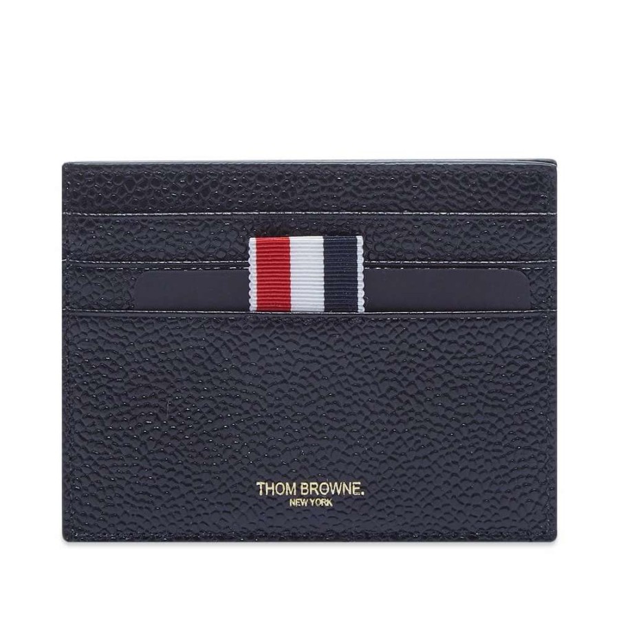 Accessories * | Thom Browne Double Grosgrain Card Holder