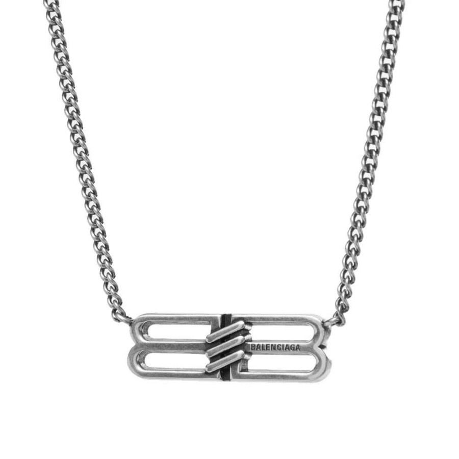 Accessories * | Balenciaga Bb Licence Necklace