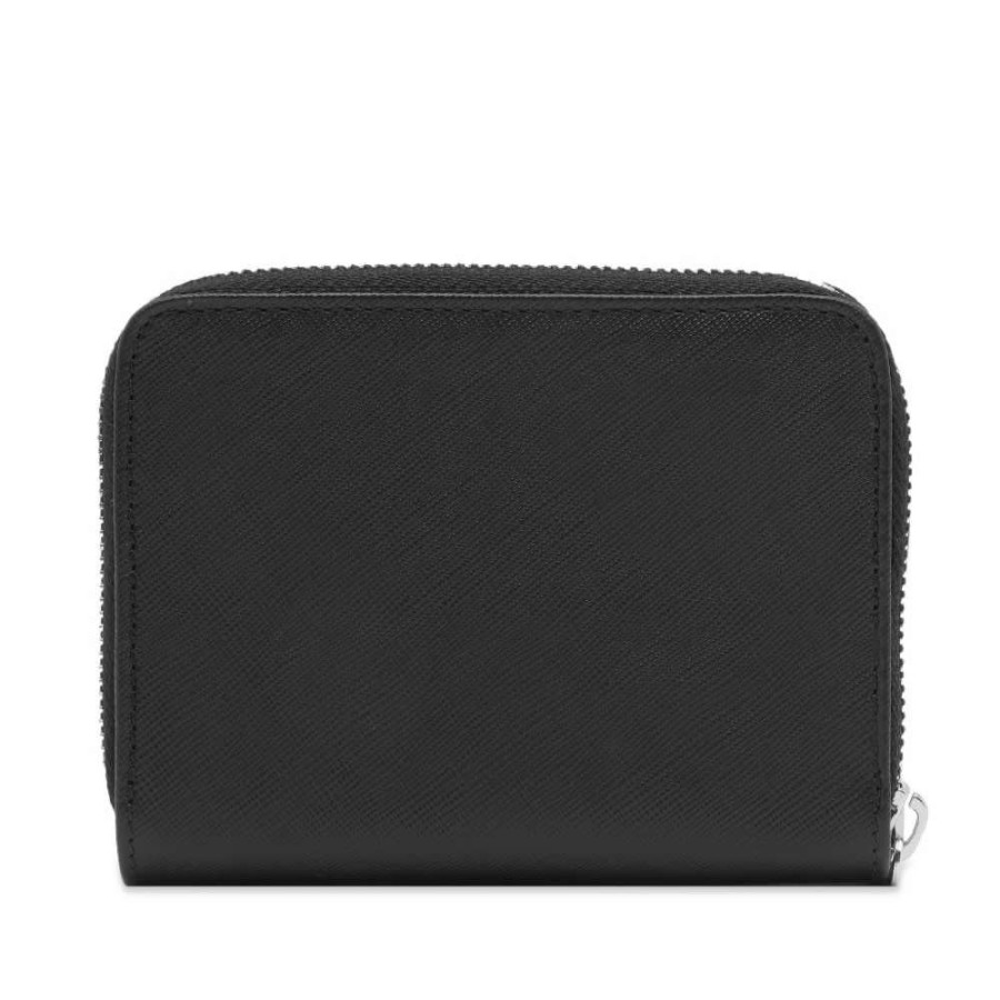 Accessories * | A.P.C. Emmanuel Zip Wallet