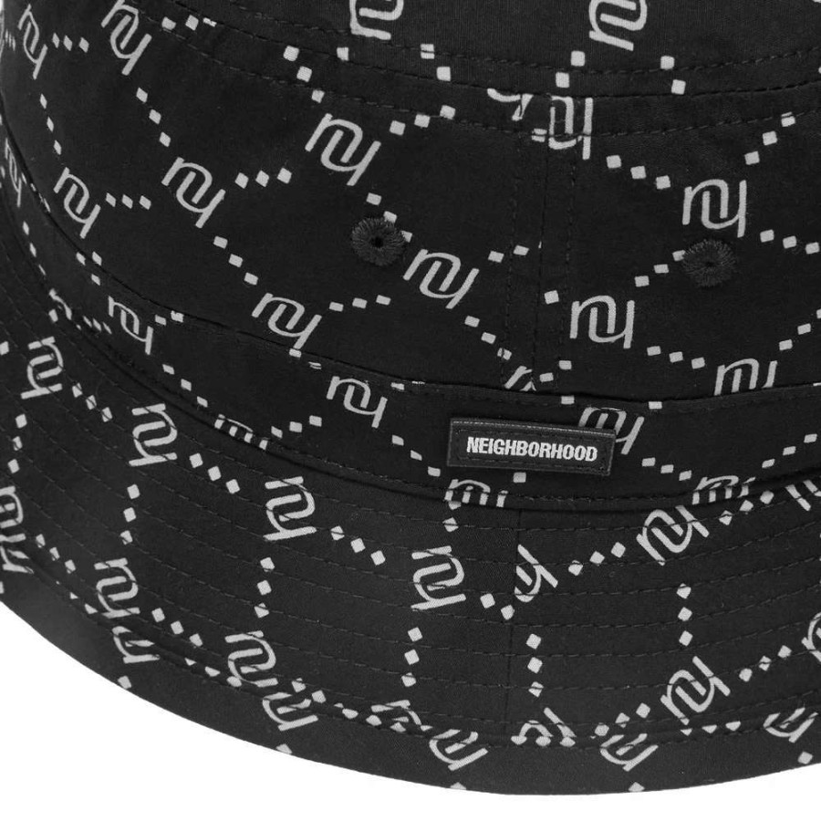 Accessories * | Neighborhood Monogram Bucket Hat