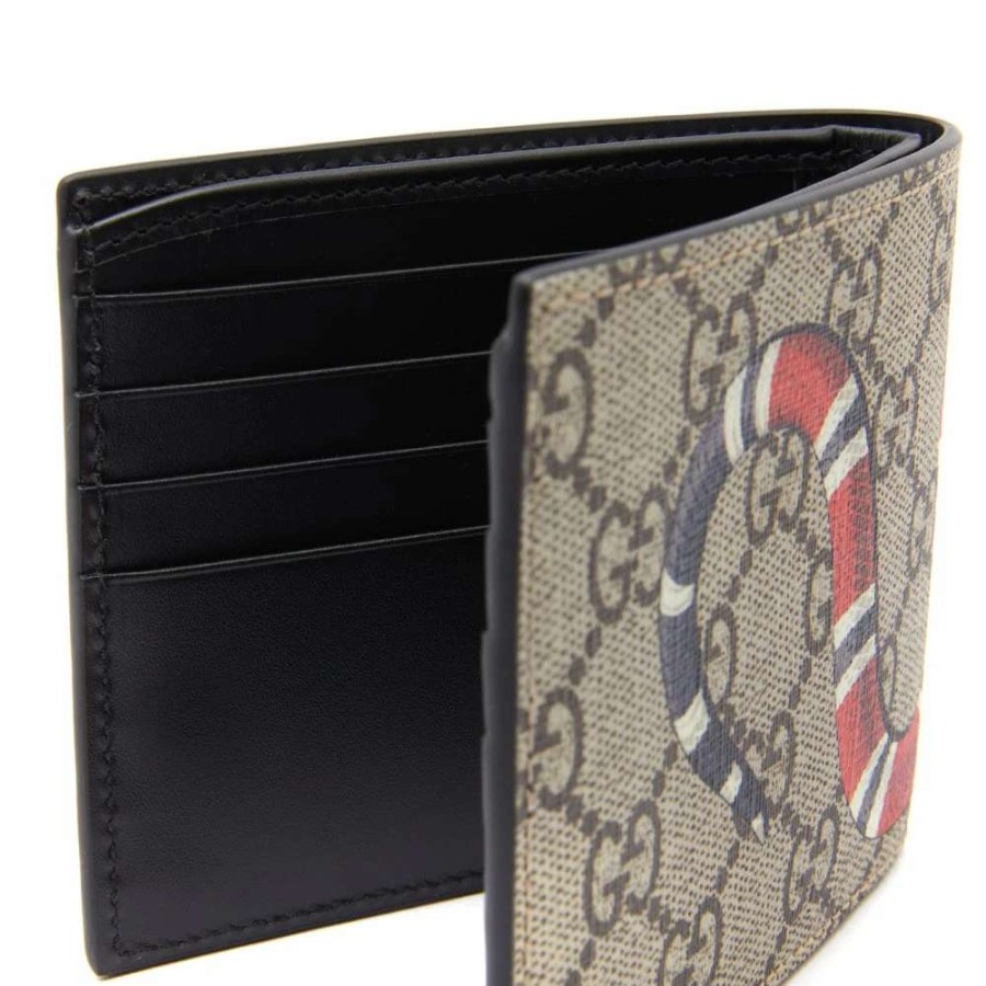 Accessories * | Gucci Gg Supreme Snake Wallet