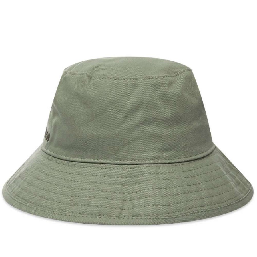 Accessories * | Acne Studios Brimmo Twill Logo Bucket Hat