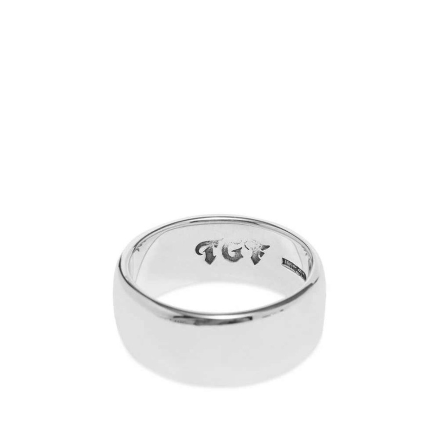 Accessories * | The Great Frog 8Mm Plain Band Ring