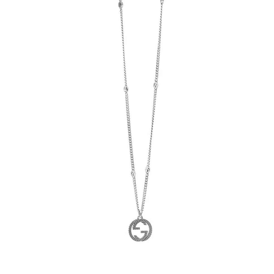 Accessories * | Gucci Jewellery Gucci Gucci Interlocking G Pendant Necklace