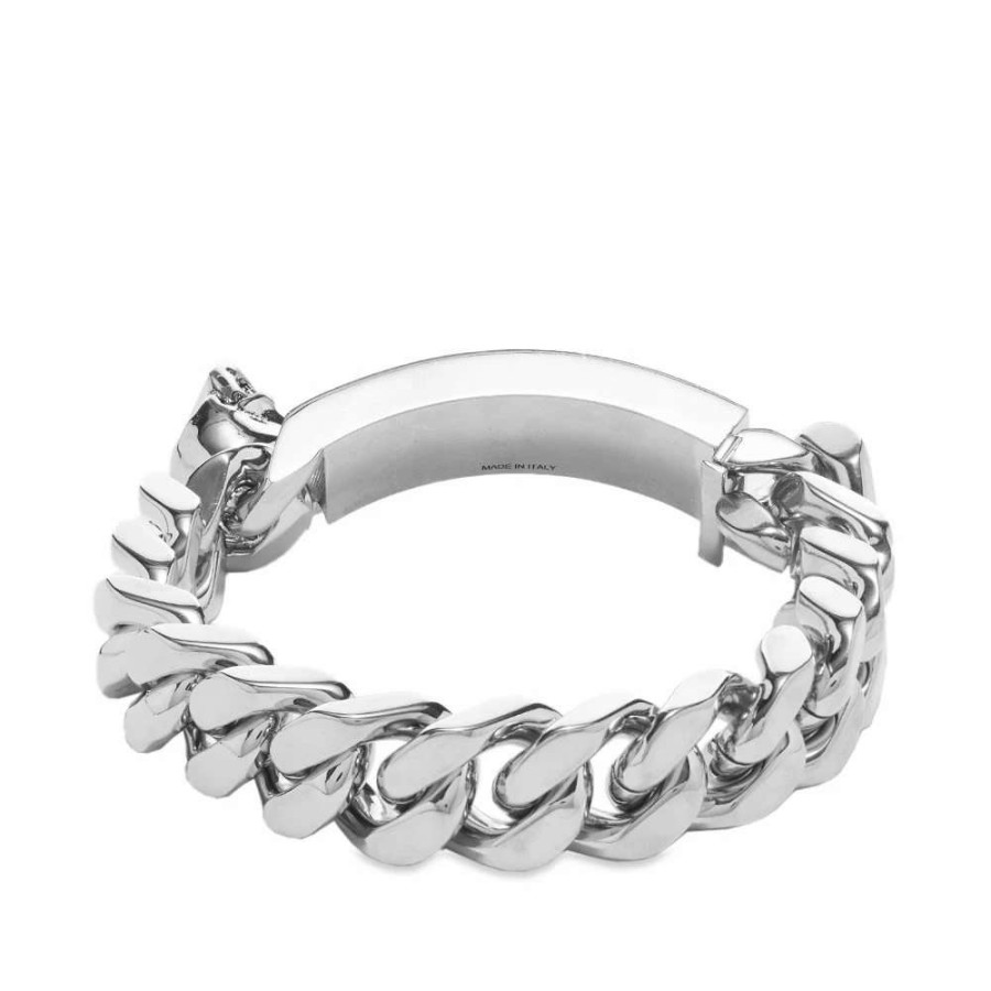 Accessories * | Alexander Mcqueen Identity Chain Bracelet