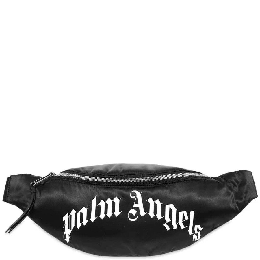 Accessories * | Palm Angels Curved Logo Waist Bag