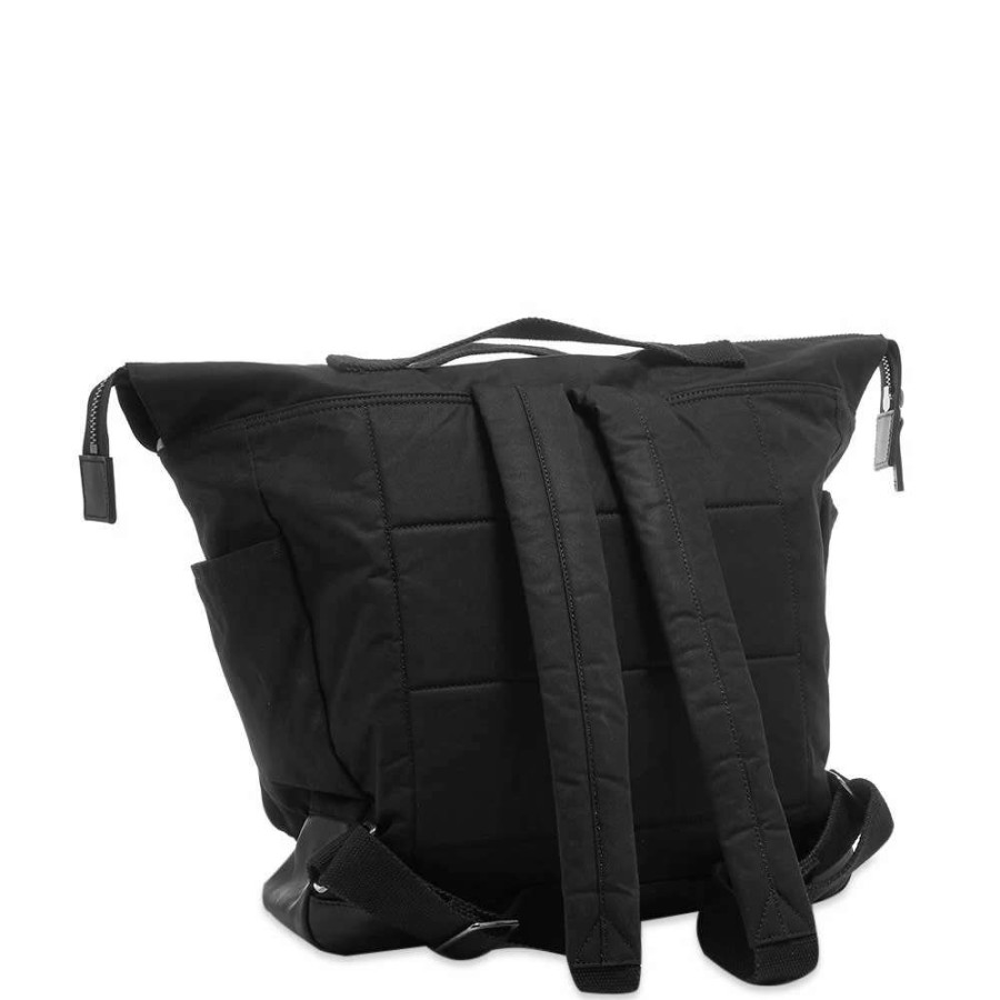 Accessories * | Ally Capellino Frank Large Waxed Cotton Rucksack