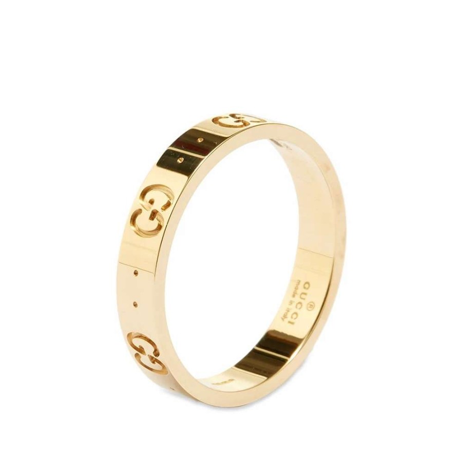 Accessories * | Gucci Jewellery Gucci Icon Thin Band Ring