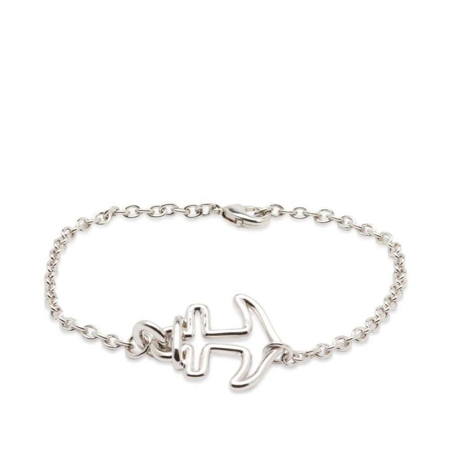 Accessories * | A.P.C. A.P.C Anchor Bracelet