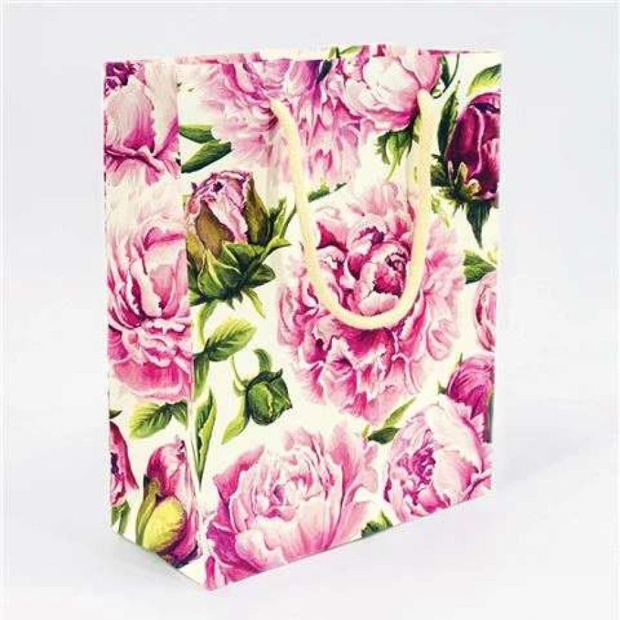 Gift Wrapping & Cards * | Hester & Cook Peony Cub Bag