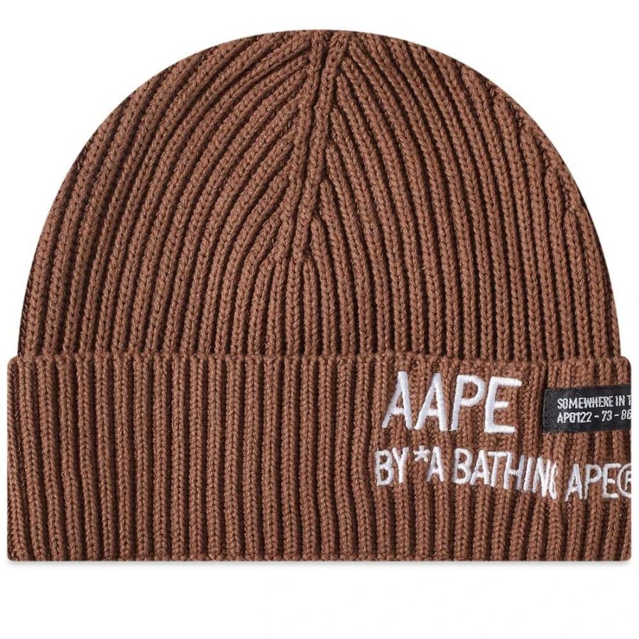 Accessories * | Aape By A Bathing Ape Aape Fishermans Beanie