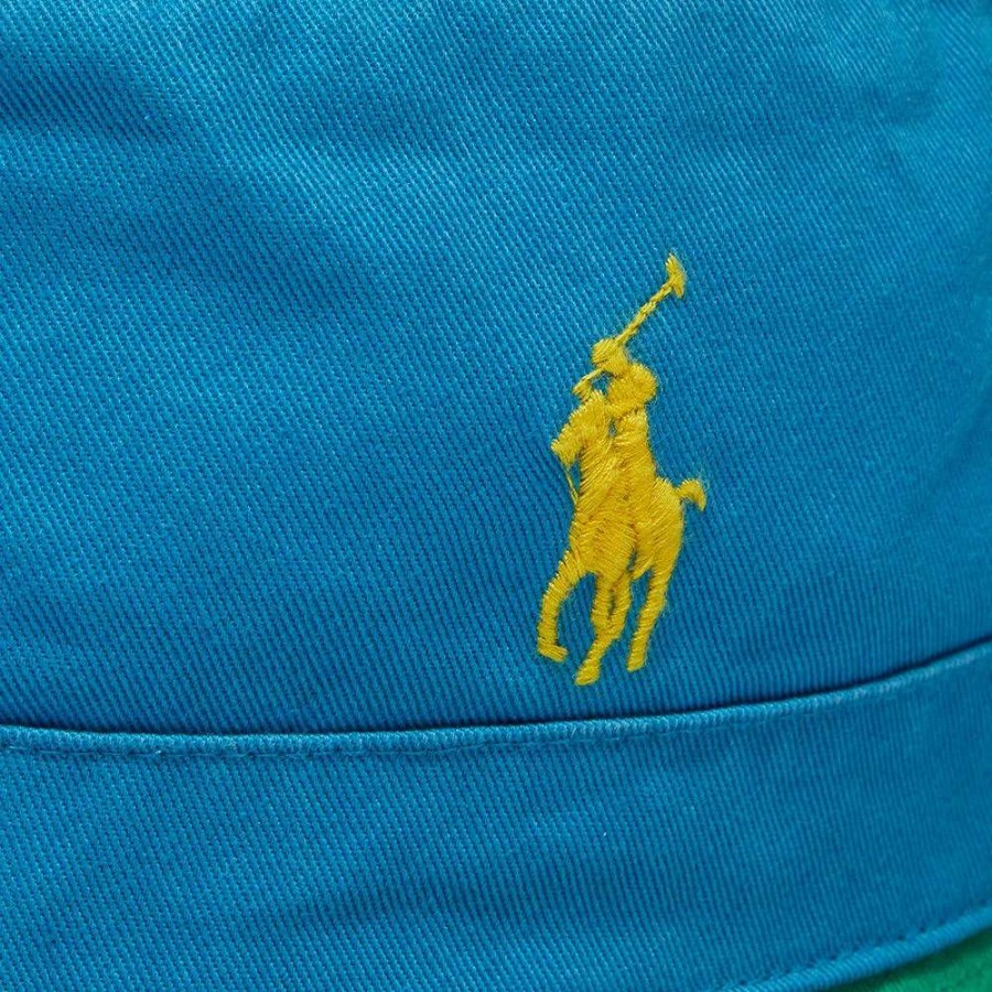 Accessories * | Polo Ralph Lauren Panelled Bucket Hat