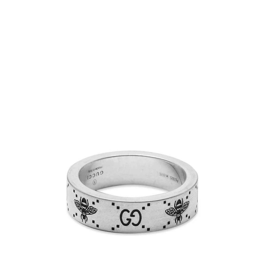 Accessories * | Gucci Jewellery Bee Motif Ring M