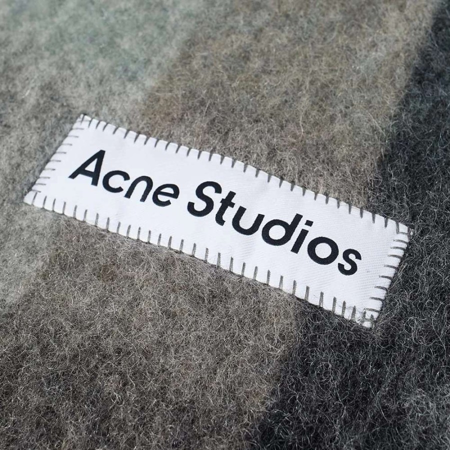 Accessories * | Acne Studios Vally Check Scarf