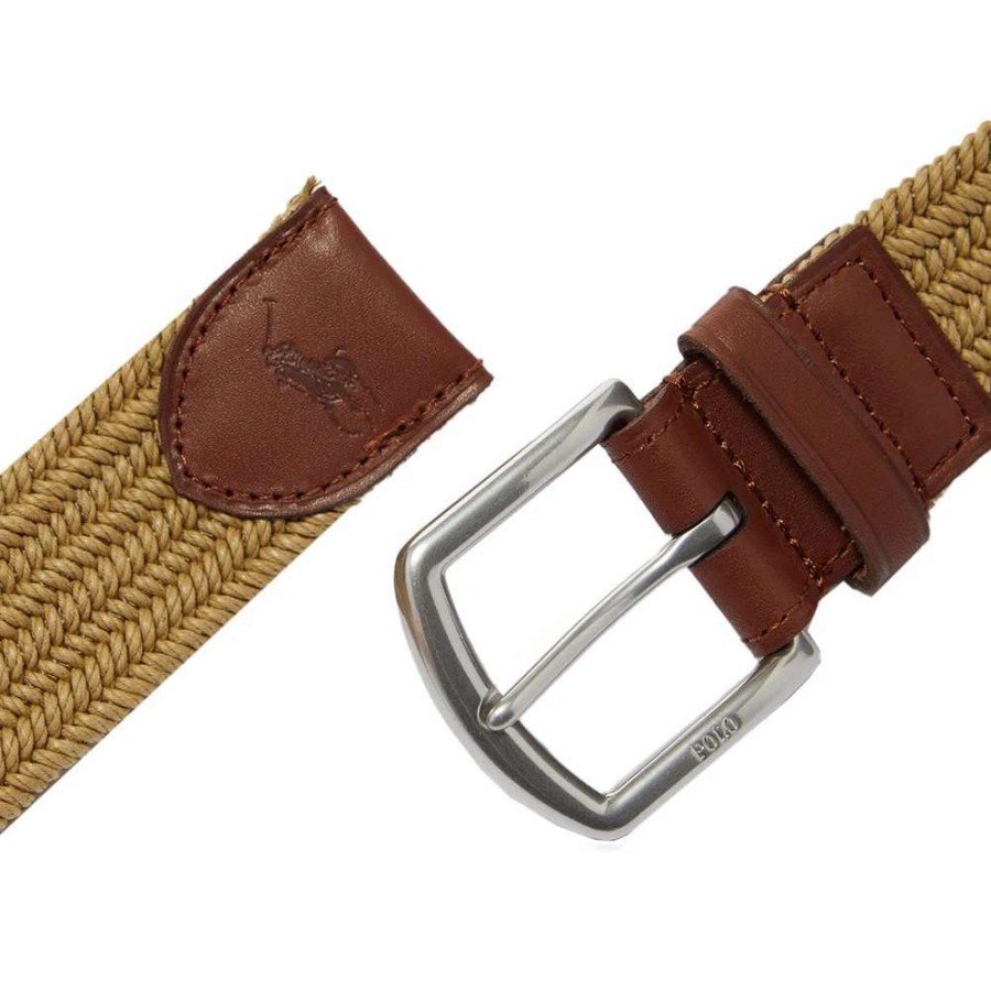 Accessories * | Polo Ralph Lauren Woven Stretch Belt