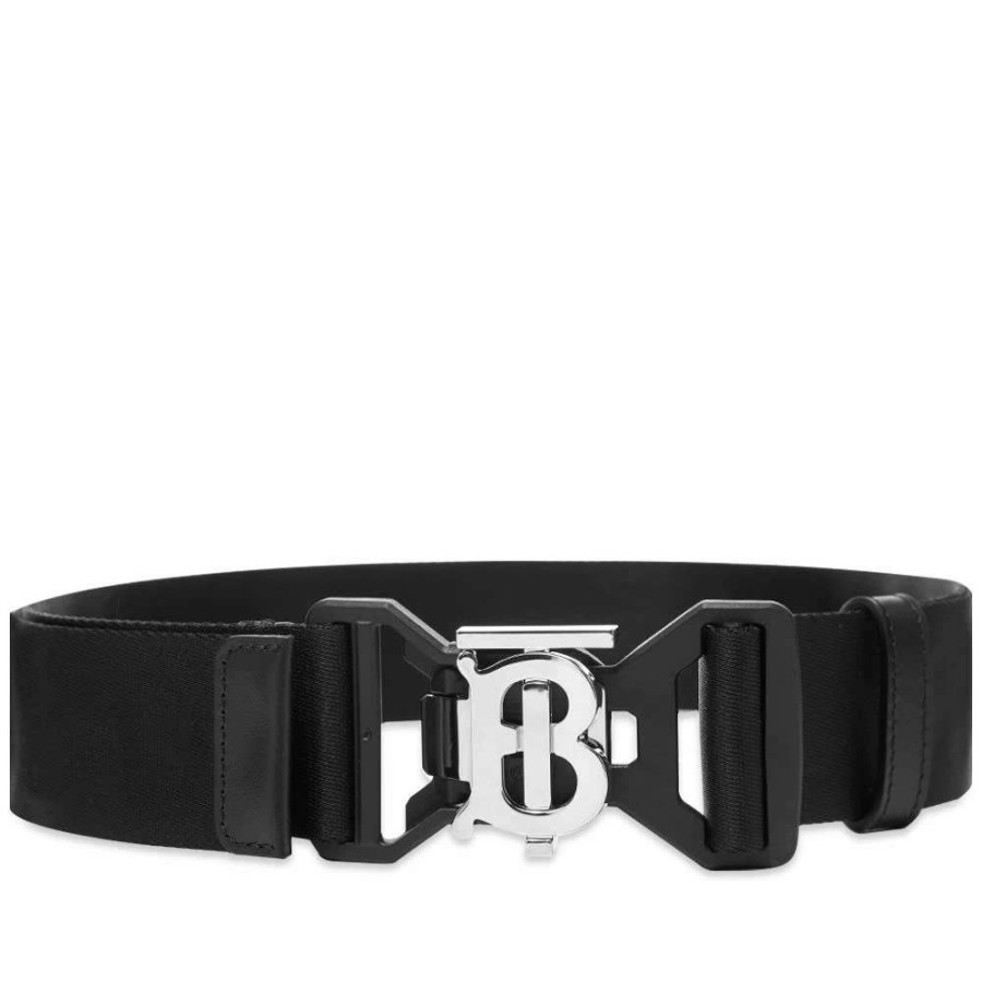 Accessories * | Burberry Tb Logo Sports Clip Belt