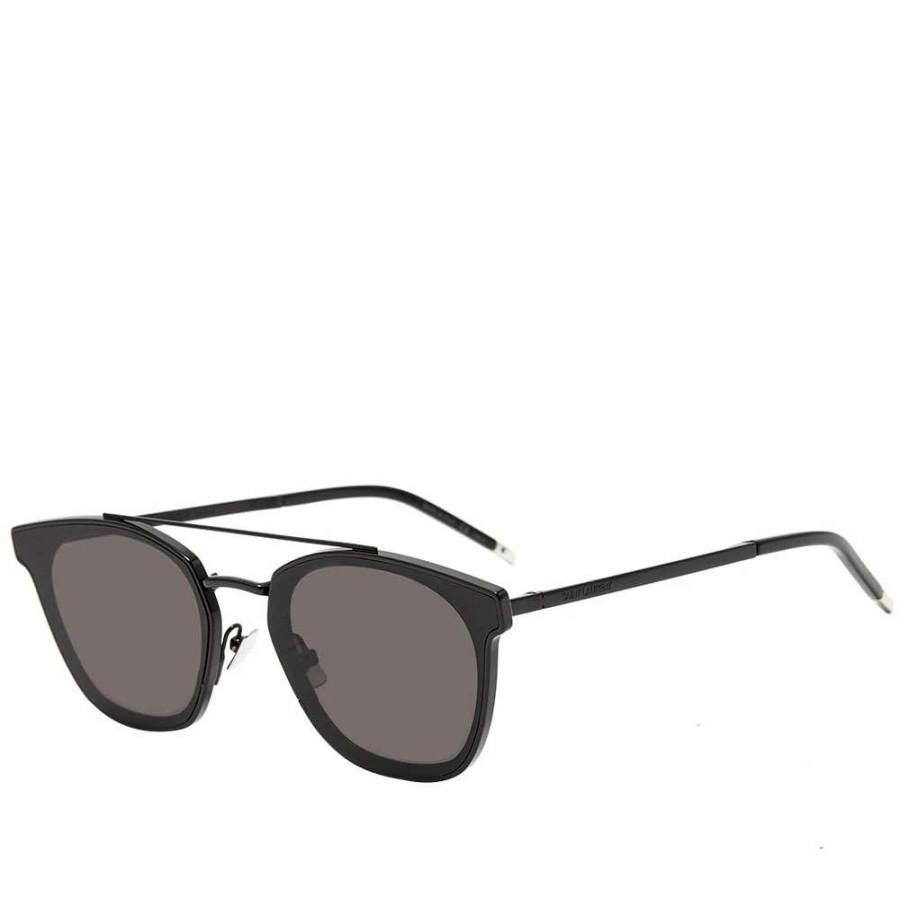 Accessories * | Saint Laurent Sunglasses Saint Laurent Sl 28 Metal Sunglasses