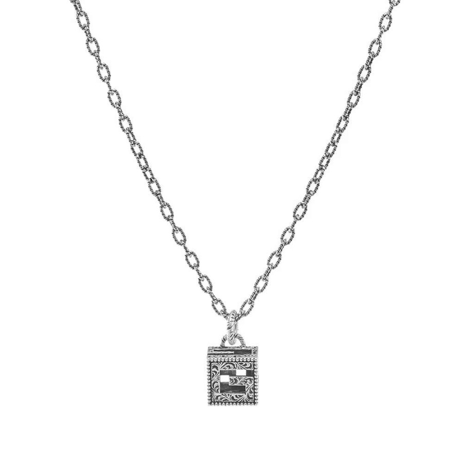 Accessories * | Gucci Jewellery Gucci G Cube Pendant Necklace