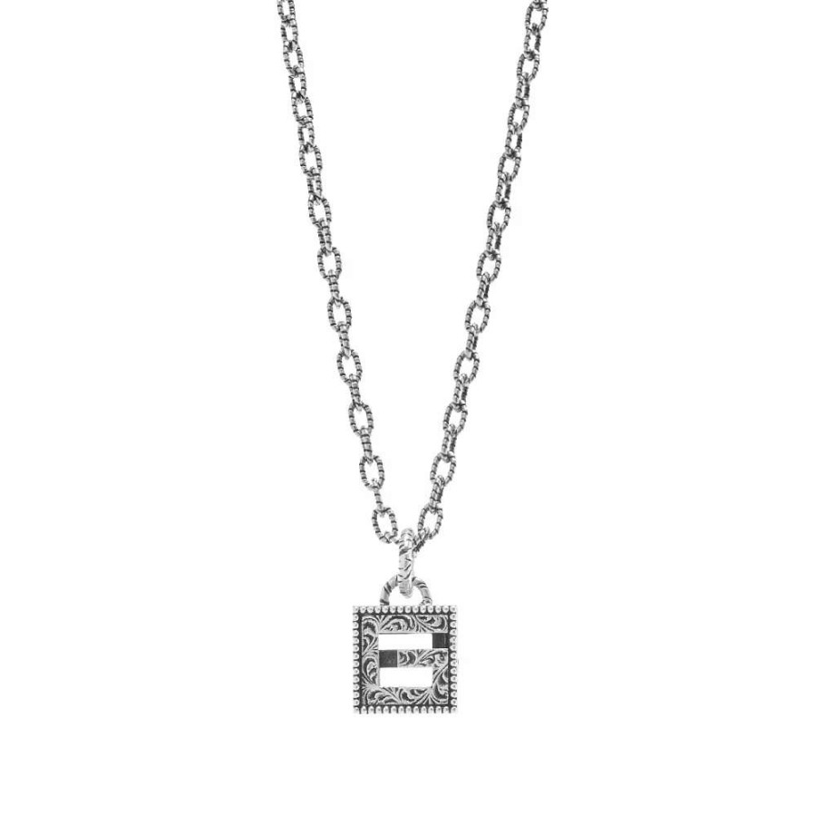 Accessories * | Gucci Jewellery Gucci G Cube Pendant Necklace