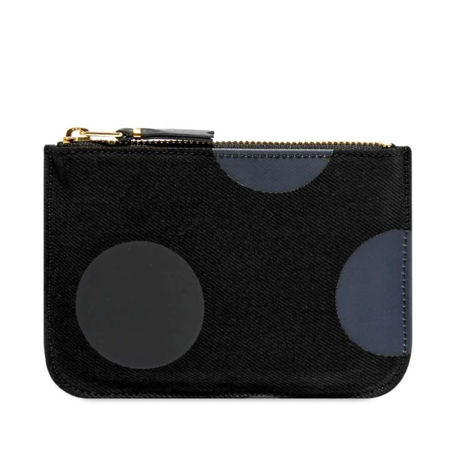 Accessories * | Comme Des Garcons Wallet Comme Des Garcons Sa8100Rd Rubber Dot Wallet