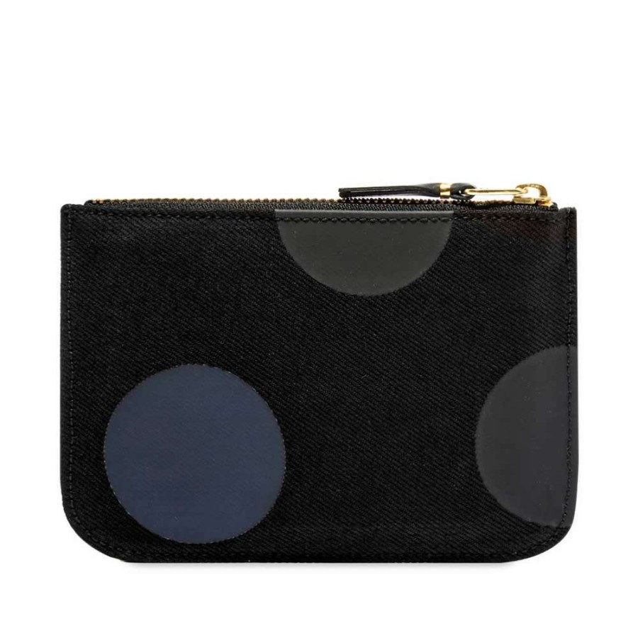 Accessories * | Comme Des Garcons Wallet Comme Des Garcons Sa8100Rd Rubber Dot Wallet