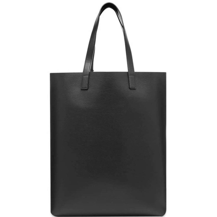 Accessories * | Saint Laurent Leather Shopping Bag