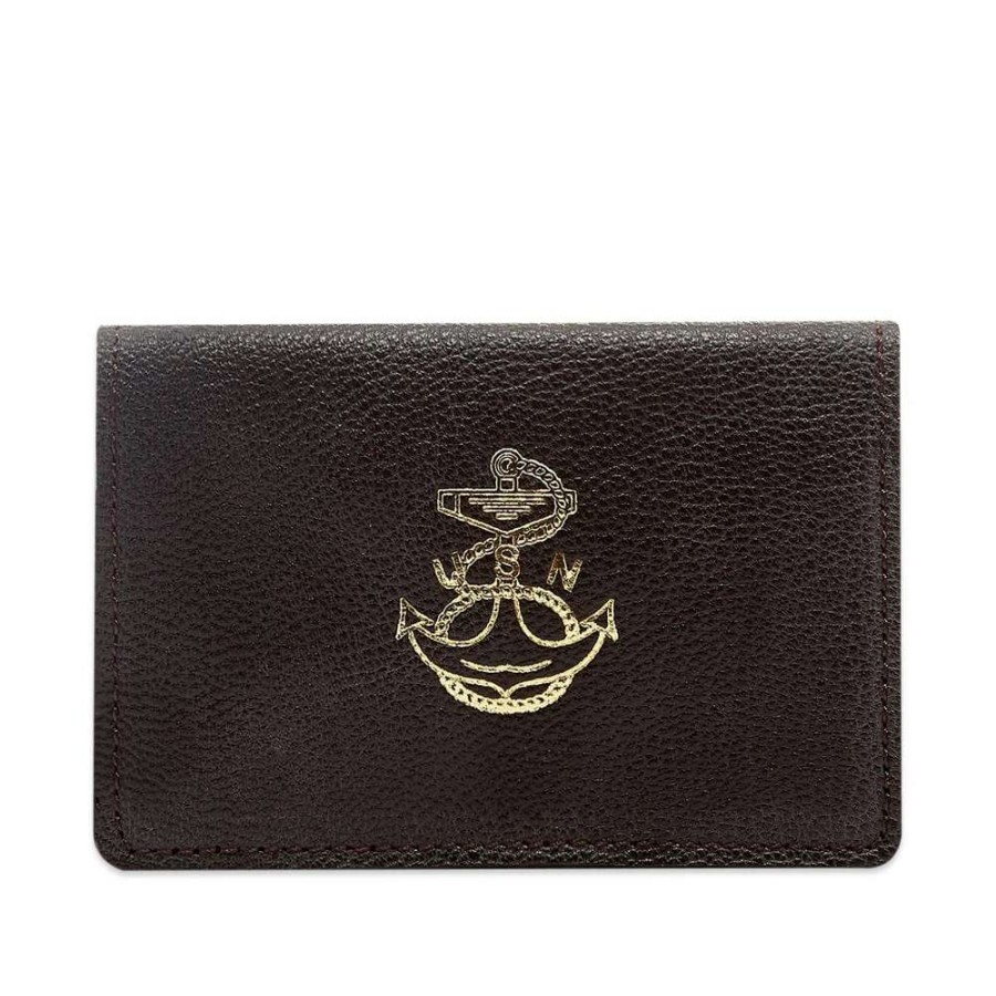 Accessories * | The Real Mccoys The Real Mccoy'S Goatskin Card Holder