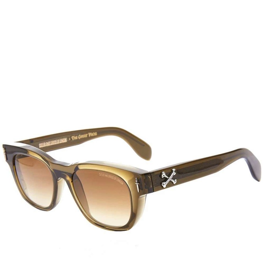 Accessories * | The Great Frog X Cutler And Gross 9772 Crossbones Sunglasses